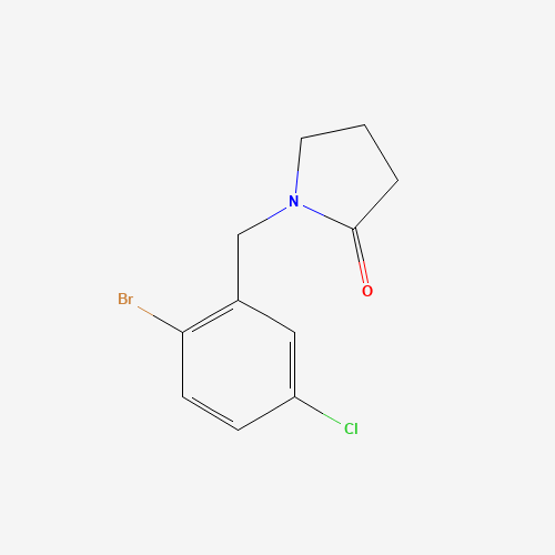 1-[(2-bromo-5-chlorophenyl)methyl]pyrrolidin-2-one (CAS: 685535-60-8) - Related Chemical Product