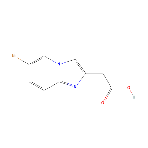 2-(6-bromoimidazo[1,2-a]pyridin-2-yl)acetic acid (CAS: 59128-15-3) - Related Chemical Product