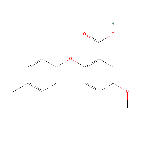 5-methoxy-2-(4-methylphenoxy)benzoic acid (CAS: 1081829-65-3) - Related Chemical Product