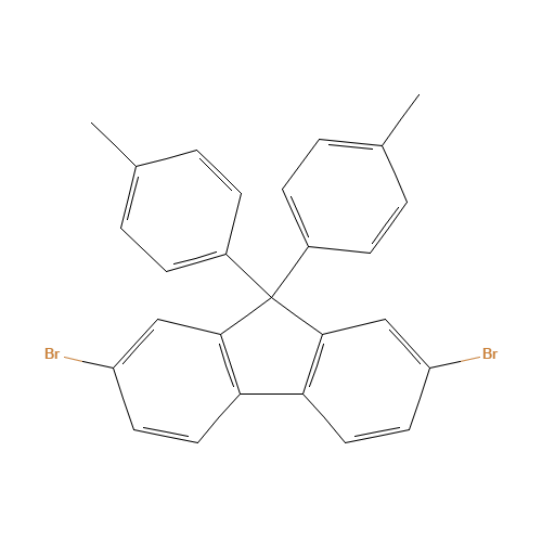 2,7-dibromo-9,9-bis(4-methylphenyl)fluorene (CAS: 357645-37-5) - Related Chemical Product
