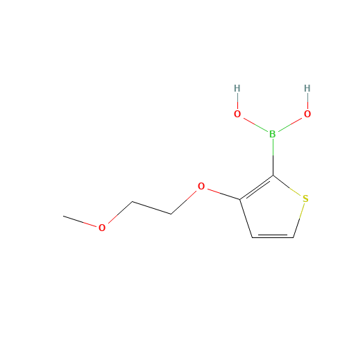 [3-(2-methoxyethoxy)thiophen-2-yl]boronic acid (CAS: 1000894-11-0) - Related Chemical Product