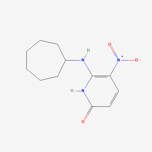 6-(cycloheptylamino)-5-nitro-1H-pyridin-2-one (CAS: 1217349-92-2) - Related Chemical Product