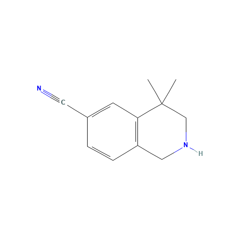 4,4-dimethyl-2,3-dihydro-1H-isoquinoline-6-carbonitrile (CAS: 264602-89-3) - Related Chemical Product