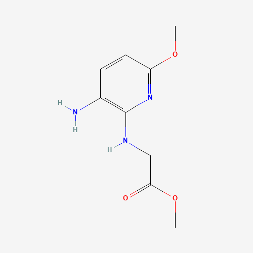 methyl 2-[(3-amino-6-methoxypyridin-2-yl)amino]acetate (CAS: 951160-13-7) - Related Chemical Product