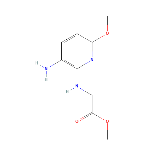 methyl 2-[(3-amino-6-methoxypyridin-2-yl)amino]acetate (CAS: 951160-13-7) - Related Chemical Product
