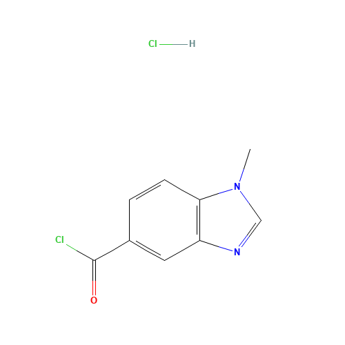 1-methylbenzimidazole-5-carbonyl chloride;hydrochloride (CAS: 906352-57-6) - Related Chemical Product