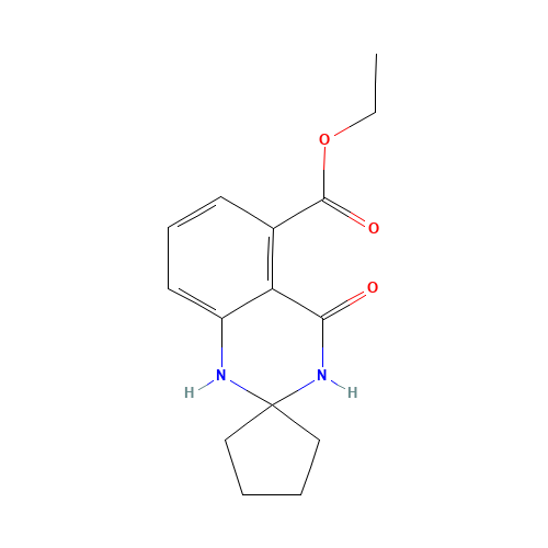 ethyl 4-oxospiro[1,3-dihydroquinazoline-2,1'-cyclopentane]-5-carboxylate (CAS: 1272756-22-5) - Related Chemical Product