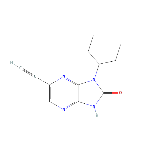5-ethynyl-3-pentan-3-yl-1H-imidazo[4,5-b]pyrazin-2-one (CAS: 1005491-05-3) - Related Chemical Product