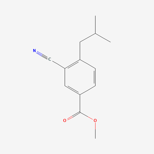 methyl 3-cyano-4-(2-methylpropyl)benzoate (CAS: 1034689-19-4) - Related Chemical Product