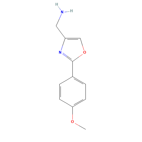 [2-(4-methoxyphenyl)-1,3-oxazol-4-yl]methanamine (CAS: 885272-87-7) - Related Chemical Product