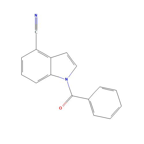 1-benzoylindole-4-carbonitrile (CAS: 503829-97-8) - Related Chemical Product