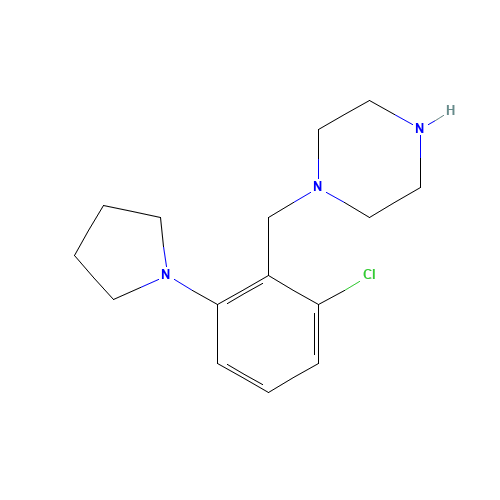 1-[(2-chloro-6-pyrrolidin-1-ylphenyl)methyl]piperazine (CAS: 1446818-72-9) - Related Chemical Product