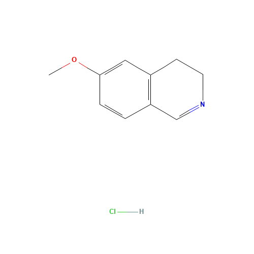 6-methoxy-3,4-dihydroisoquinoline;hydrochloride (CAS: 93549-15-6) - Related Chemical Product