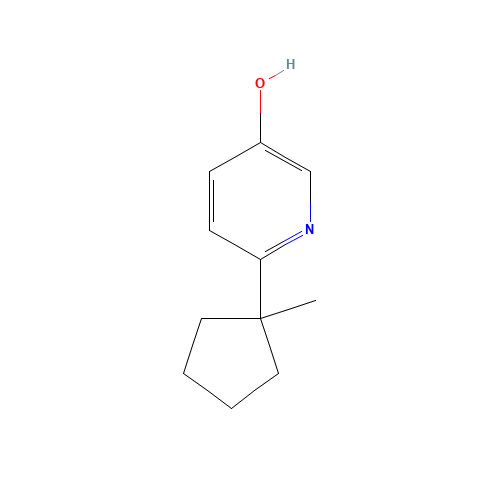 6-(1-methylcyclopentyl)pyridin-3-ol (CAS: 1196074-33-5) - Related Chemical Product