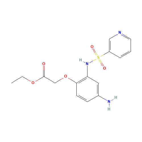 ethyl 2-[4-amino-2-(pyridin-3-ylsulfonylamino)phenoxy]acetate (CAS: 1435973-75-3) - Related Chemical Product