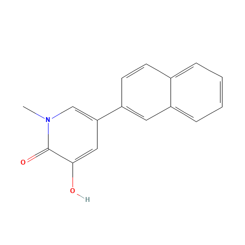 3-hydroxy-1-methyl-5-naphthalen-2-ylpyridin-2-one (CAS: 1333145-95-1) - Related Chemical Product