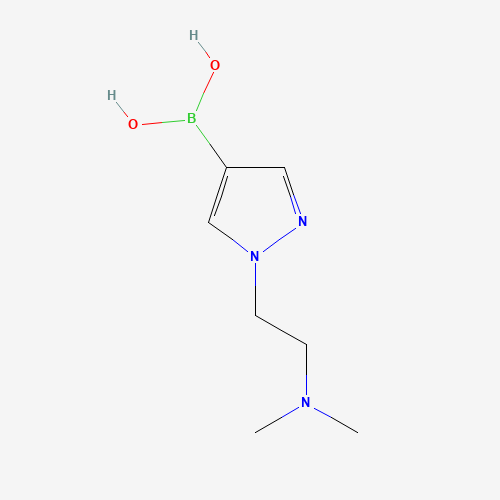 [1-[2-(dimethylamino)ethyl]pyrazol-4-yl]boronic acid (CAS: 1086063-73-1) - Related Chemical Product