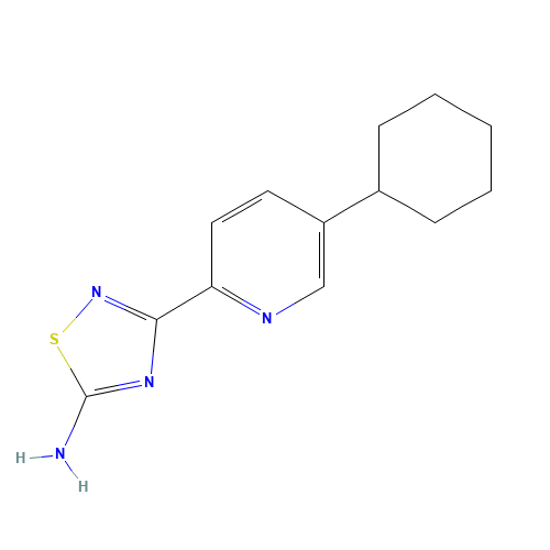 3-(5-cyclohexylpyridin-2-yl)-1,2,4-thiadiazol-5-amine (CAS: 1179362-37-8) - Related Chemical Product