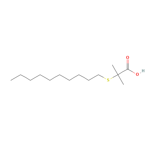 2-decylsulfanyl-2-methylpropanoic acid (CAS: 1402128-31-7) - Related Chemical Product