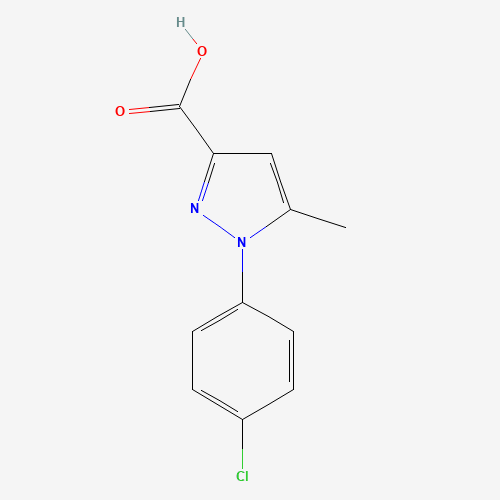 1-(4-chlorophenyl)-5-methylpyrazole-3-carboxylic acid (CAS: 126129-22-4) - Related Chemical Product