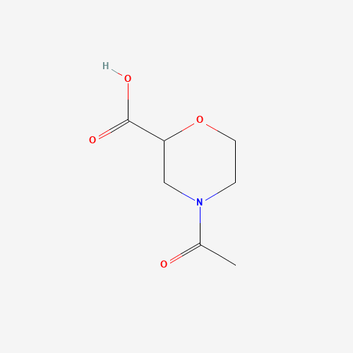 4-acetylmorpholine-2-carboxylic acid (CAS: 848601-09-2) - Related Chemical Product