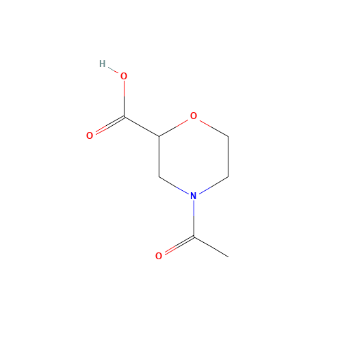 4-acetylmorpholine-2-carboxylic acid (CAS: 848601-09-2) - Related Chemical Product