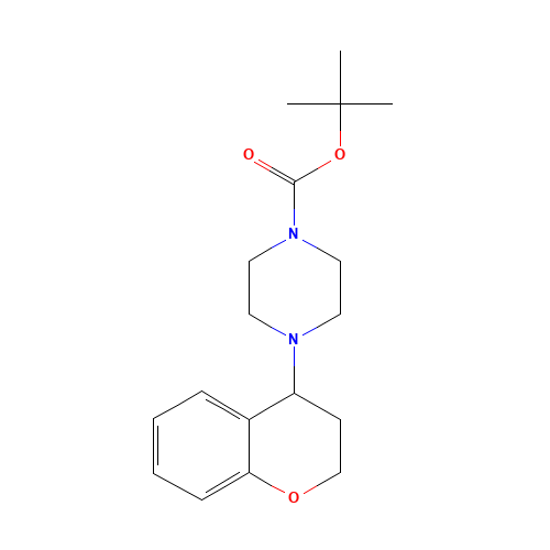 tert-butyl 4-(3,4-dihydro-2H-chromen-4-yl)piperazine-1-carboxylate (CAS: 229345-41-9) - Related Chemical Product