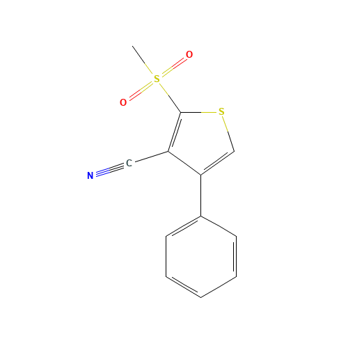 2-methylsulfonyl-4-phenylthiophene-3-carbonitrile (CAS: 116526-64-8) - Related Chemical Product