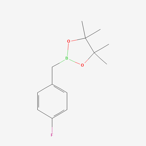 2-[(4-fluorophenyl)methyl]-4,4,5,5-tetramethyl-1,3,2-dioxaborolane (CAS: 243145-83-7) - Related Chemical Product