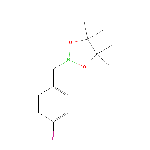 2-[(4-fluorophenyl)methyl]-4,4,5,5-tetramethyl-1,3,2-dioxaborolane (CAS: 243145-83-7) - Related Chemical Product
