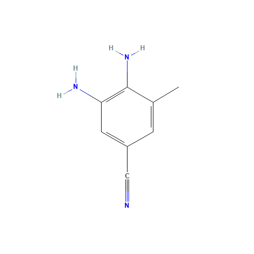 3,4-diamino-5-methylbenzonitrile (CAS: 468741-03-9) - Related Chemical Product
