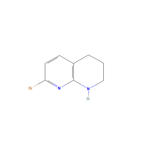 7-bromo-1,2,3,4-tetrahydro-1,8-naphthyridine (CAS: 1260742-32-2) - Related Chemical Product