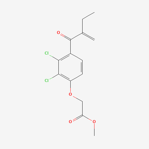 methyl 2-[2,3-dichloro-4-(2-methylidenebutanoyl)phenoxy]acetate (CAS: 6463-21-4) - Related Chemical Product