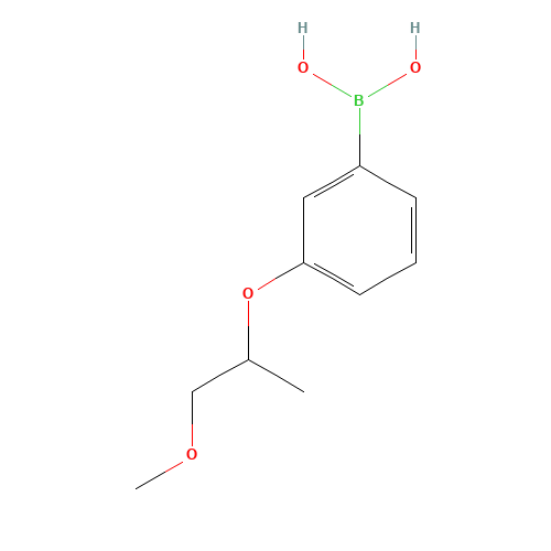 [3-(1-methoxypropan-2-yloxy)phenyl]boronic acid (CAS: 1350317-80-4) - Related Chemical Product