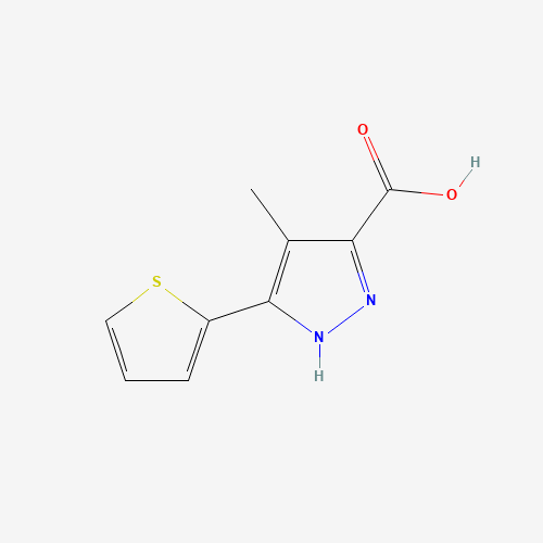 4-methyl-5-thiophen-2-yl-1H-pyrazole-3-carboxylic acid (CAS: 890621-27-9) - Related Chemical Product