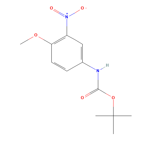 tert-butyl N-(4-methoxy-3-nitrophenyl)carbamate (CAS: 1324000-28-3) - Related Chemical Product