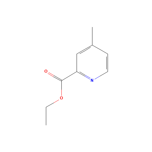 ethyl 4-methylpyridine-2-carboxylate (CAS: 58997-09-4) - Chemical Structure and Molecular Formula 