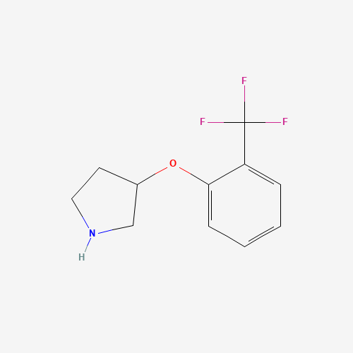 3-[2-(trifluoromethyl)phenoxy]pyrrolidine (CAS: 946760-13-0) - Related Chemical Product