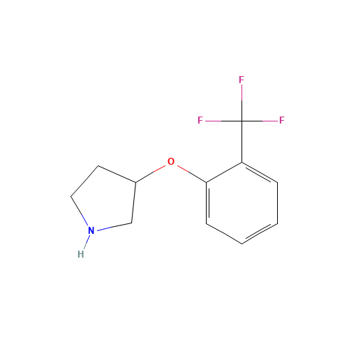 3-[2-(trifluoromethyl)phenoxy]pyrrolidine (CAS: 946760-13-0) - Related Chemical Product
