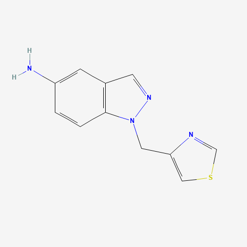 1-(1,3-thiazol-4-ylmethyl)indazol-5-amine (CAS: 833474-37-6) - Related Chemical Product