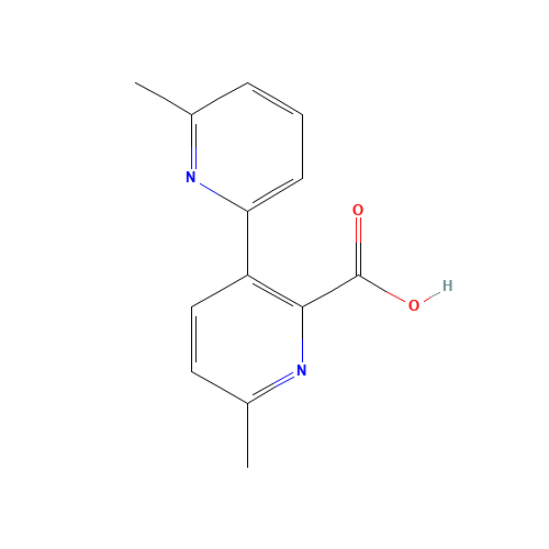 6-methyl-3-(6-methylpyridin-2-yl)pyridine-2-carboxylic acid (CAS: 1228430-95-2) - Related Chemical Product