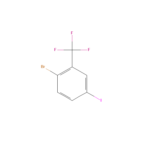 1-bromo-4-iodo-2-(trifluoromethyl)benzene (CAS: 364-11-4) - Related Chemical Product