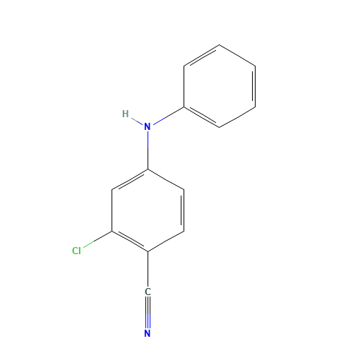 4-anilino-2-chlorobenzonitrile (CAS: 548797-45-1) - Related Chemical Product