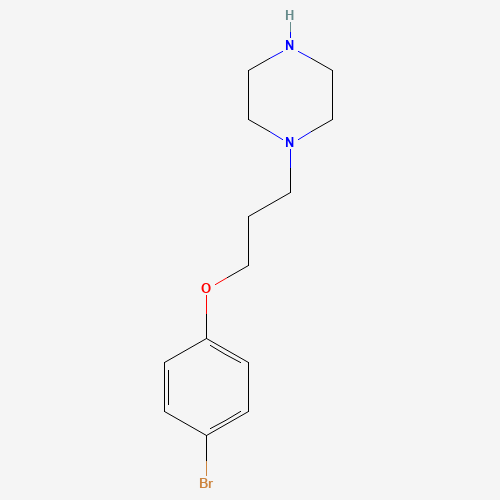 1-[3-(4-bromophenoxy)propyl]piperazine (CAS: 91881-68-4) - Related Chemical Product