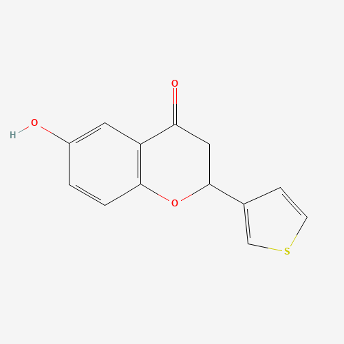 6-hydroxy-2-thiophen-3-yl-2,3-dihydrochromen-4-one (CAS: 1352635-49-4) - Related Chemical Product
