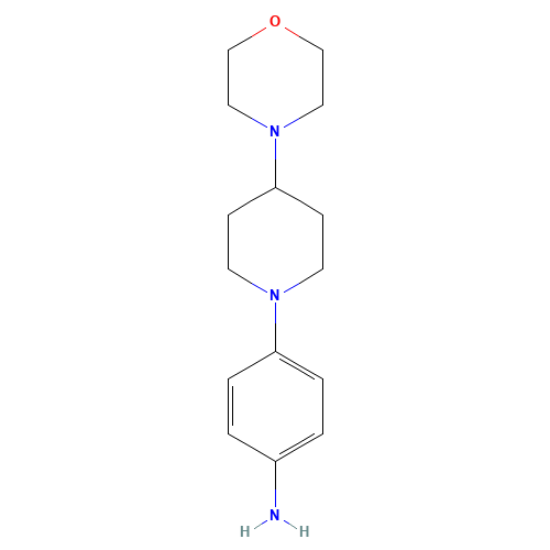 4-(4-morpholin-4-ylpiperidin-1-yl)aniline (CAS: 867291-42-7) - Related Chemical Product
