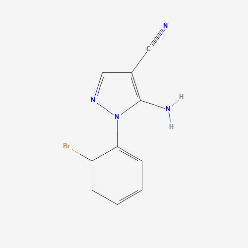 5-amino-1-(2-bromophenyl)pyrazole-4-carbonitrile (CAS: 71856-54-7) - Related Chemical Product