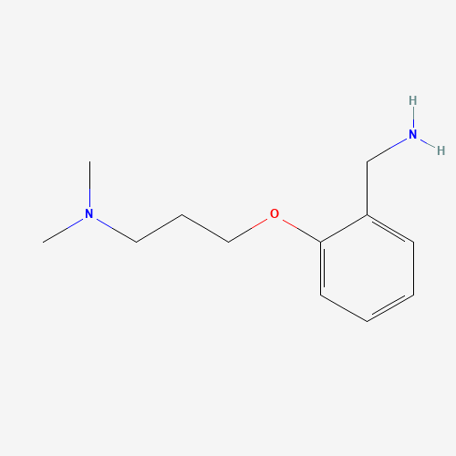 3-[2-(aminomethyl)phenoxy]-N,N-dimethylpropan-1-amine (CAS: 916766-87-5) - Related Chemical Product