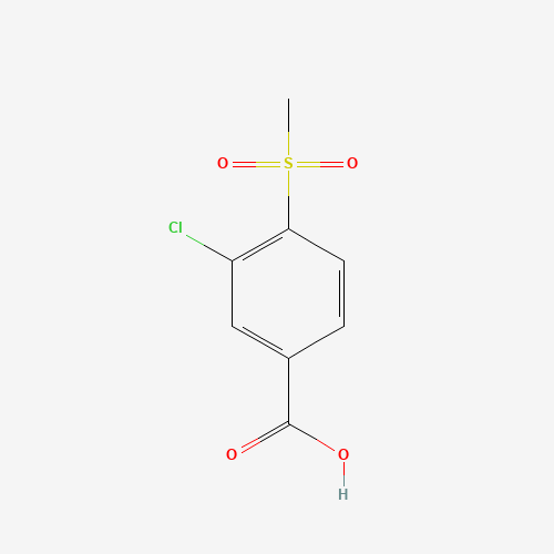 3-chloro-4-methylsulfonylbenzoic acid (CAS: 1197193-45-5) - Related Chemical Product