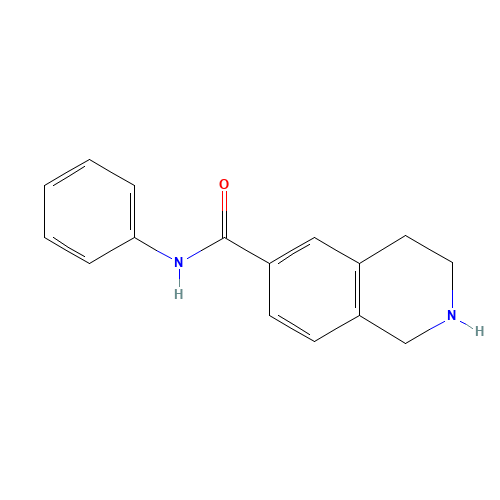 N-phenyl-1,2,3,4-tetrahydroisoquinoline-6-carboxamide (CAS: 1446749-49-0) - Related Chemical Product